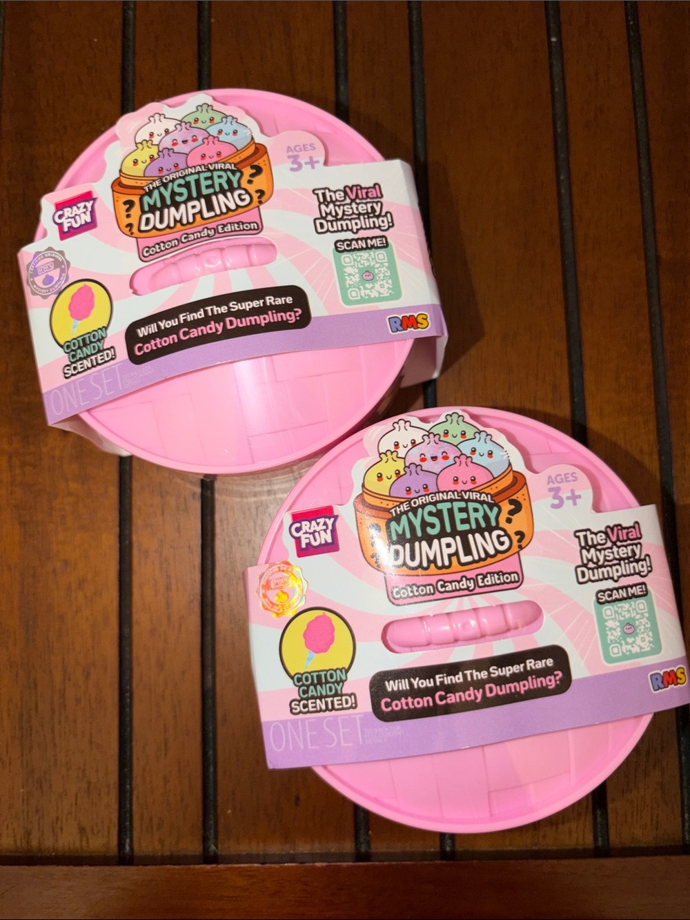 NEW! 🍭 RMS | 2-Pack COTTON CANDY Viral Mystery Squishy Dumpling
